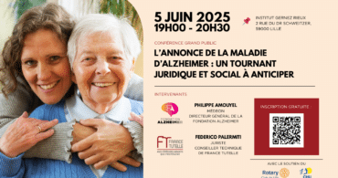 Conférence Lille _ Fondation Alzheimer_ France TUTELLE _ Rotary Club